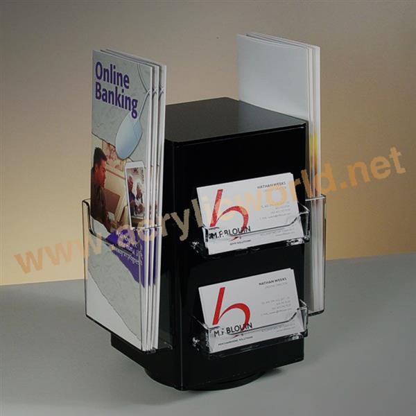3 sides acrylic brochure holders display